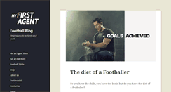 Desktop Screenshot of blog.myfirstagent.com