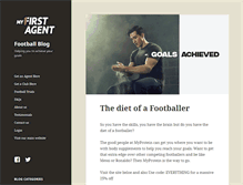 Tablet Screenshot of blog.myfirstagent.com
